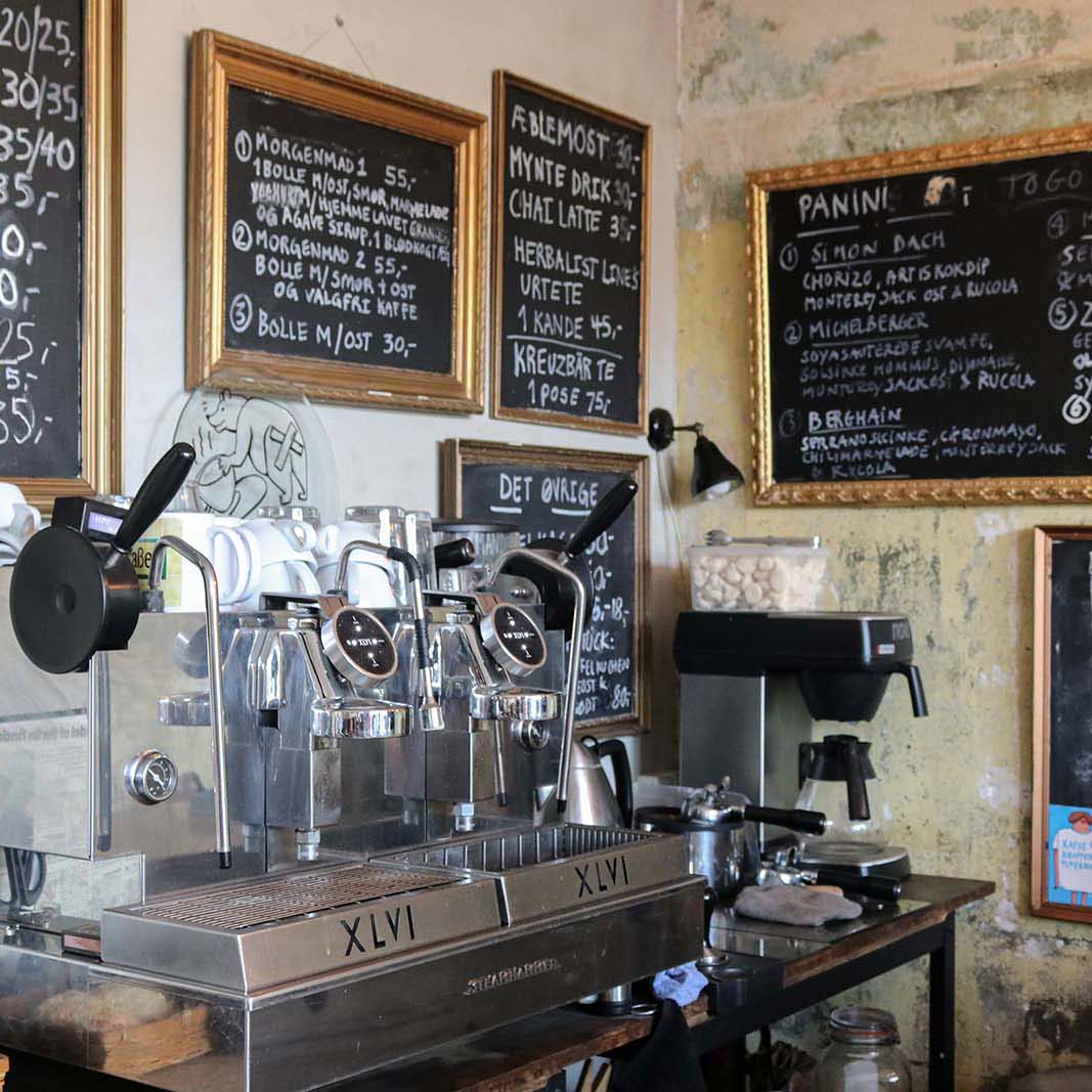 Kaffemaskinen hos Kreuzbär